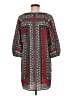 Glam 100% Polyester Red 3/4 Sleeve Blouse Size M - photo 2