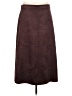 Max Studio Solid Burgundy Brown Casual Skirt Size M (estimated) - photo 1
