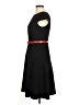 Anne Klein Solid Black Casual Dress Size 6 - photo 5