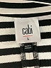 CAbi Stripes Black Coat Size L - photo 6