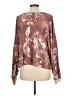 Assorted Brands 100% Spandex Floral Brown Pullover Sweater Size L - photo 2
