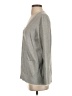 Lands' End 100% Cotton Gray Cardigan Size S - photo 5