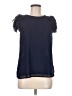 Gianni Bini Blue Short Sleeve Blouse Size M - photo 1