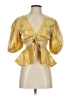 Keepsake Gold 3/4 Sleeve Blouse Size XS - photo 1