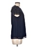 Gianni Bini Blue Short Sleeve Blouse Size M - photo 4