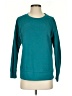 Mondetta Solid Teal Sweatshirt Size S - photo 1