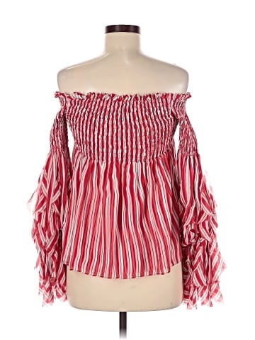 Caroline Constas 3/4 Sleeve Silk Top (view 2)
