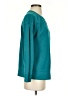 Mondetta Solid Teal Sweatshirt Size S - photo 4