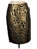 Sunny Leigh Paisley Gold Formal Skirt Size 8 - photo 1
