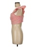 Lulus 100% Cotton Pink Sleeveless Top Size M - photo 5