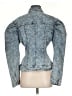 Norma Kamali Blue Denim Jacket Size 4 - photo 2