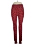 Lularoe Print Red Leggings Size 1X (Tall & Curvy) - photo 1