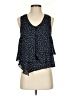 H&M Blue Sleeveless Blouse Size 2 - photo 1