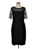 Ann Taylor Black Cocktail Dress Size L - photo 1