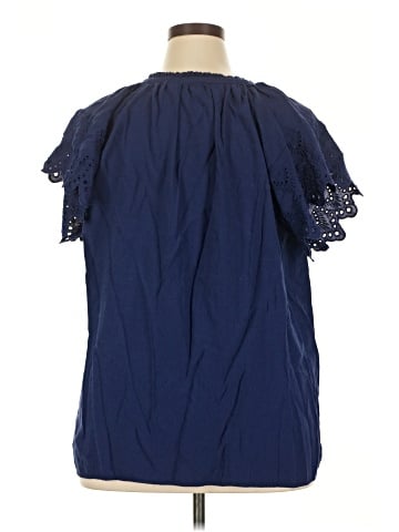 Catherine Malandrino Short Sleeve Blouse (view 2)