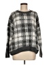 Vince Camuto Houndstooth Gray Pullover Sweater Size M - photo 1