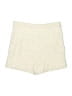 Express 100% Cotton Ivory Shorts Size 6 - photo 2