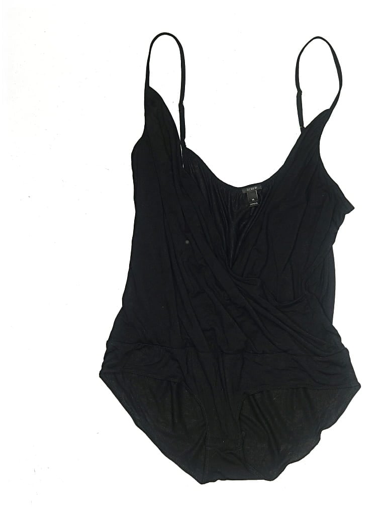 Pre-owned Jcrew Bodysuit In Black