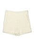 Express 100% Cotton Ivory Shorts Size 6 - photo 1