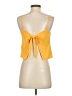 Superdown Yellow Sleeveless Top Size S - photo 2