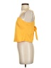 Superdown Yellow Sleeveless Top Size S - photo 5