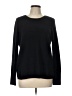 Aqua 100% Cashmere Black Cashmere Pullover Sweater Size L - photo 1