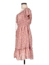 Shein 100% Polyester Floral Pink Casual Dress Size 8 - 10 - photo 5