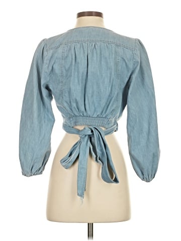 Free People 3/4 Sleeve Blouse (view 2)