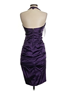 green emerald velvet dress Nicole Miller MD4S10936