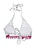 Assorted Brands Stripes White Swimsuit Top Size M - photo 2