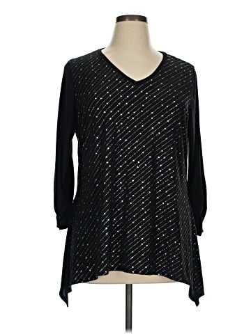 Notations 3/4 Sleeve Blouse (view 1)