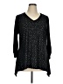 Notations Black 3/4 Sleeve Blouse Size 1X - photo 1