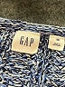 Gap Tweed Blue Pullover Sweater Size XS - photo 7