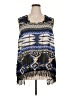 Dots Blue Sleeveless Blouse Size 3X - photo 1