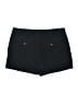 Ann Taylor LOFT 100% Cotton Solid Black Shorts Size 12 - photo 2