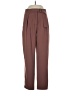 Topshop 100% Polyester Brown Casual Pants Size 4 - photo 1