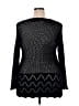 Cato 100% Acrylic Black Long Sleeve Top Size 18 - 20 - photo 2