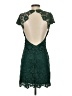Lulus 100% Polyester Green Cocktail Dress Size S - photo 2