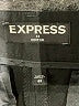 Express Outlet Solid Black Dress Pants Size 6R - photo 7