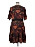 Isabel + Alice Print Brown Casual Dress Size 1X - photo 2