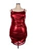 City Studio Metallic Red Cocktail Dress Size 2X - photo 1