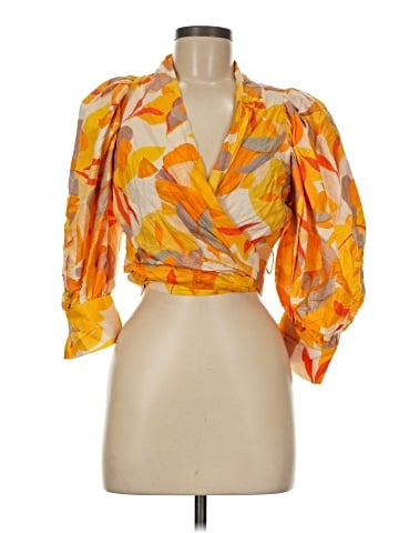 Acler 3/4 Sleeve Blouse (view 1)