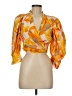 Acler Orange 3/4 Sleeve Blouse Size M (estimated) - photo 1