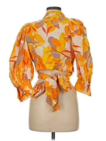 Acler 3/4 Sleeve Blouse (view 2)