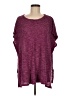 Blue Canoe Burgundy Purple Poncho Size M - photo 1