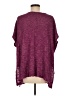 Blue Canoe Burgundy Purple Poncho Size M - photo 2