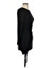Unbranded Solid Black Casual Dress Size S - photo 4