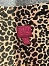 212 Collection Animal Print Brown Short Sleeve Blouse Size L - photo 7