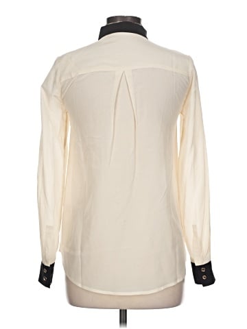 Karen Millen Long Sleeve Silk Top (view 2)