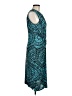 Unbranded Graphic Teal Cocktail Dress Size M (estimated) - photo 4